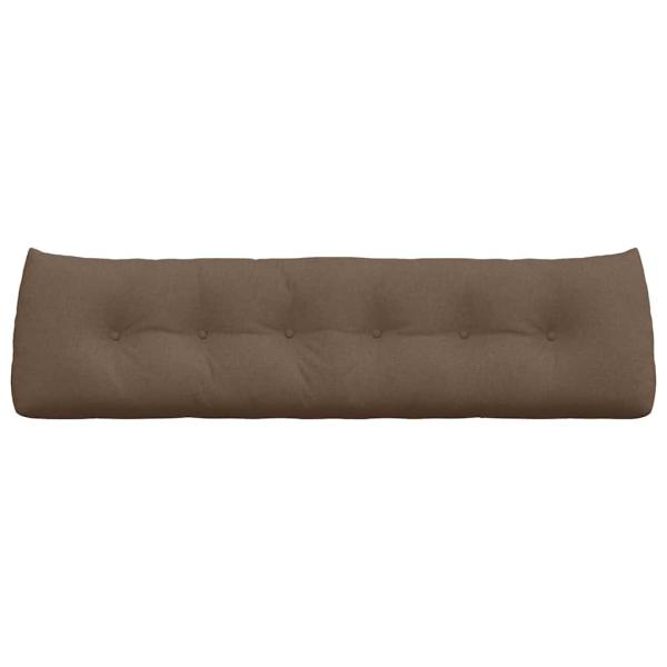 Rücken Kissen Braun 180 x 24 x 50 cm Stoff