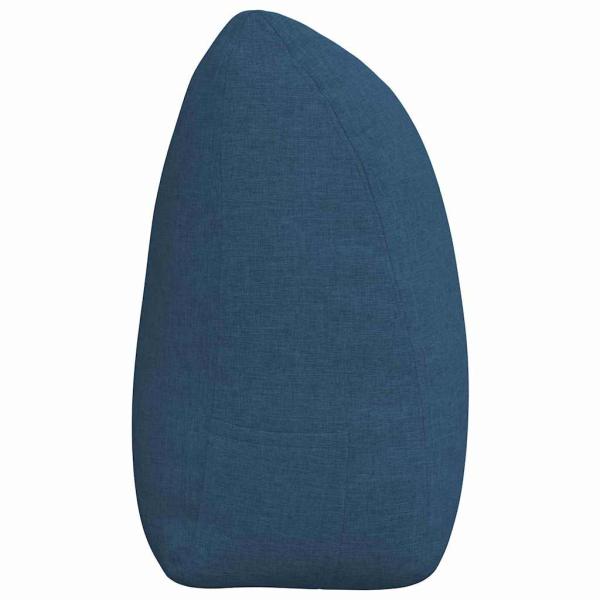 Rücken Kissen Blau 180 x 24 x 50 cm Stoff