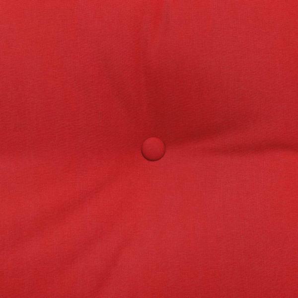 Rücken Kissen Rot 180 x 24 x 50 cm Stoff