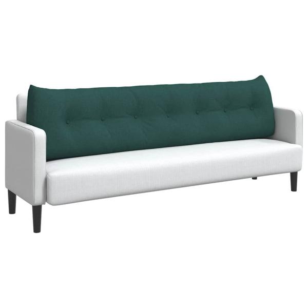 Rücken Kissen Dunkelgrün 200 x 24 x 50 cm Stoff