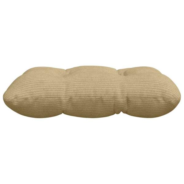 Sitzkissen 4 pcs Grau-Grün 40 x 40 cm Cordstoff