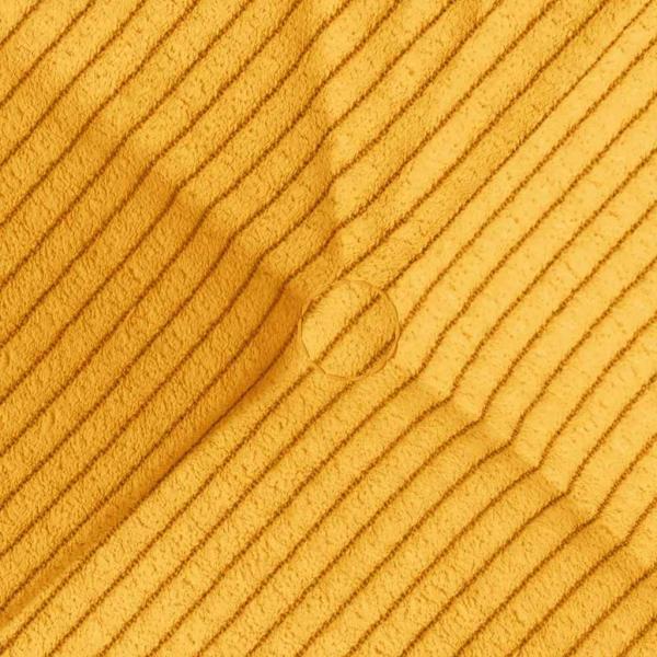 Sitzkissen 4 pcs Helles Gelb 40 x 40 cm Cordstoff