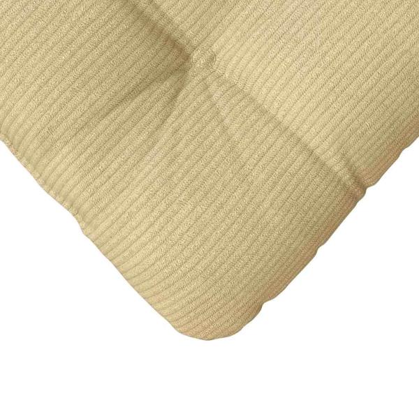 Sitzkissen 4 pcs Grau-Grün 45 x 45 cm Cordstoff