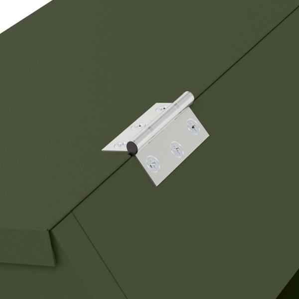 Kaninchenfütterer Olive Grün 64,5 x 25,5 x 45,5 cm