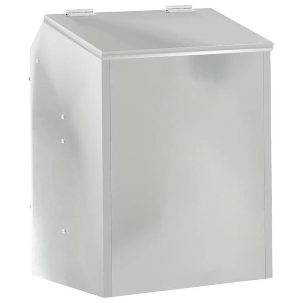 Kaninchenfütterer Silber 64,5 x 25,5 x 45,5 cm Verzinkter Stahl