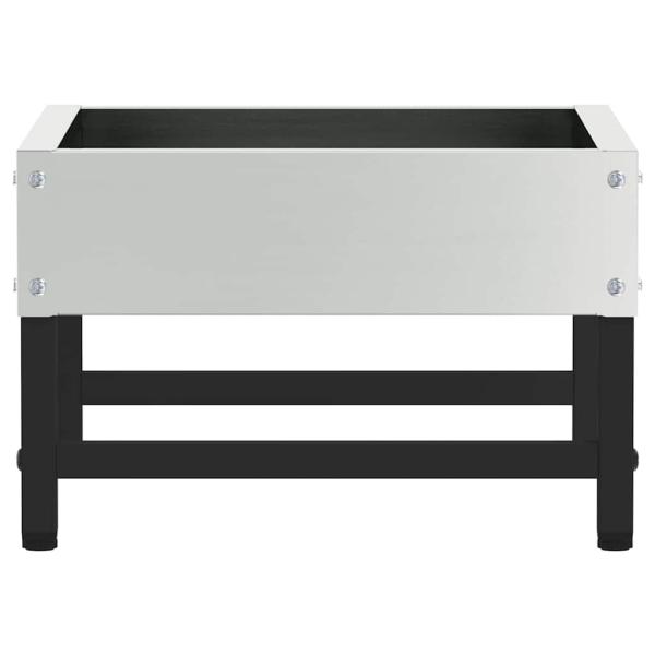 Vogel-Feeder Silber 80 x 28 x 13.5 cm Verzinkter Stahl