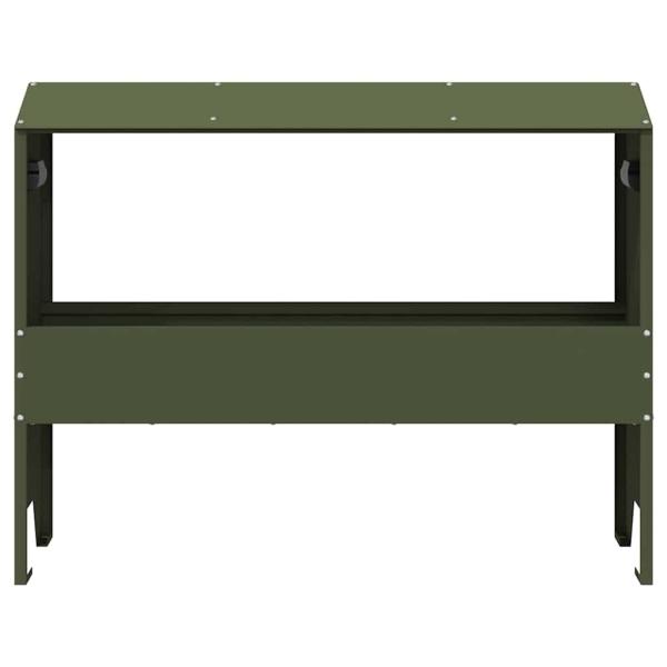 Futtertröge für Nutztiere Olive Grün 79 x 35 x 62 cm