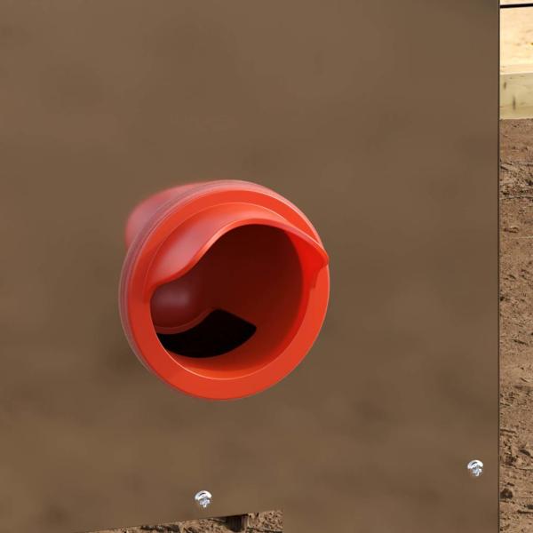 Hühnerfütterer 2 pcs Silber 60,5 x 29 x 51 cm Verzinkter Stahl