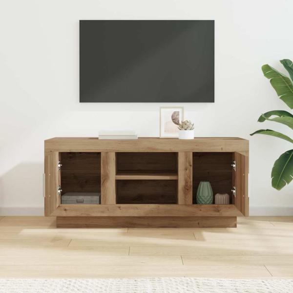 TV-Schränk Artisan-Eiche 102 x 35 x 45 cm Holzwerkstoff