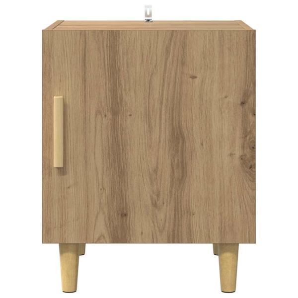 Nachttisch 2 pcs Artisan-Eiche 40 x 40 x 50 cm Holzwerkstoff