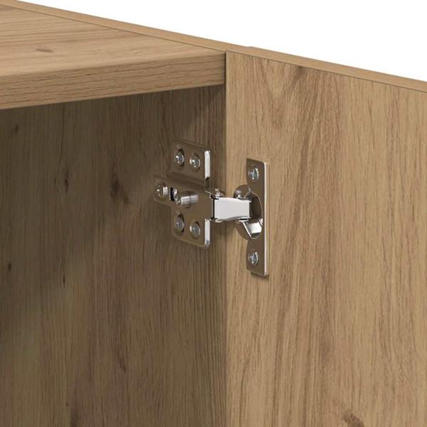 Nachttisch 2 pcs Artisan-Eiche 40 x 40 x 50 cm Holzwerkstoff