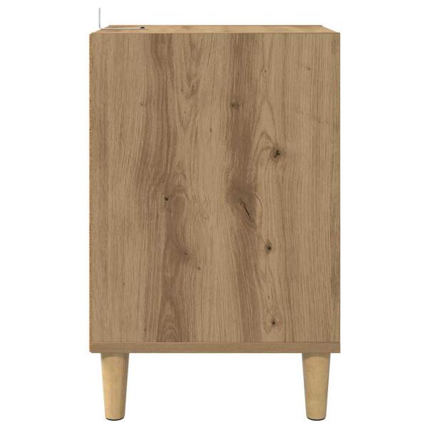 TV-Schränk Artisan-Eiche 100 x 35 x 55 cm Holzwerkstoff