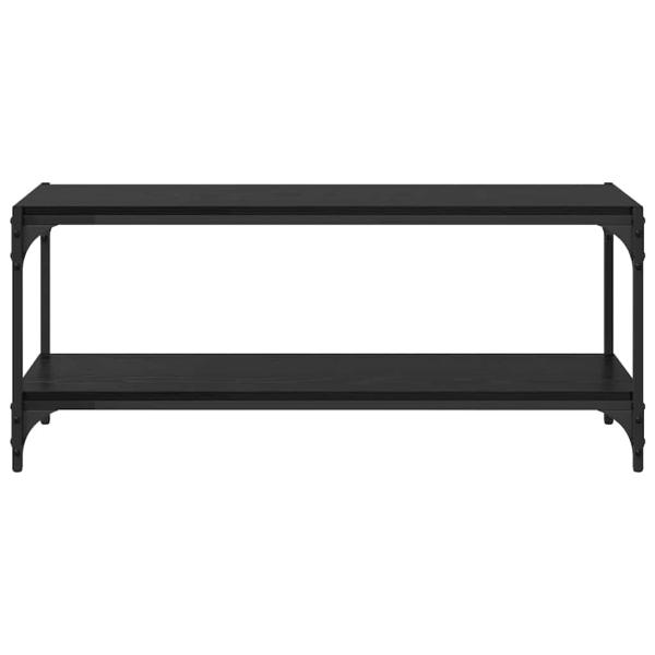 TV-Schränk Schwarz Eichen-Optik 100x33x41cm