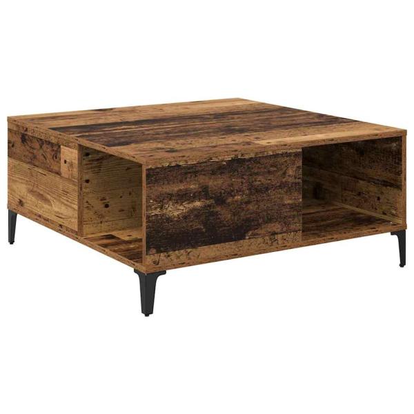 Couchtisch Altholz 80 x 80 x 36,5 cm Holzwerkstoff