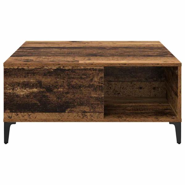 Couchtisch Altholz 80 x 80 x 36,5 cm Holzwerkstoff
