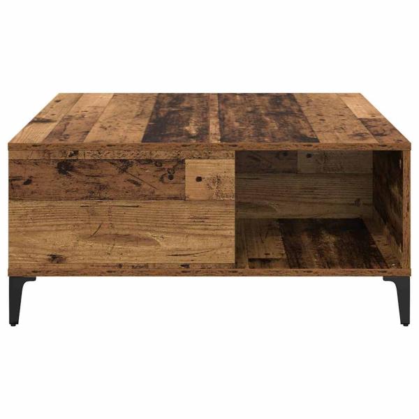 Couchtisch Altholz 80 x 80 x 36,5 cm Holzwerkstoff