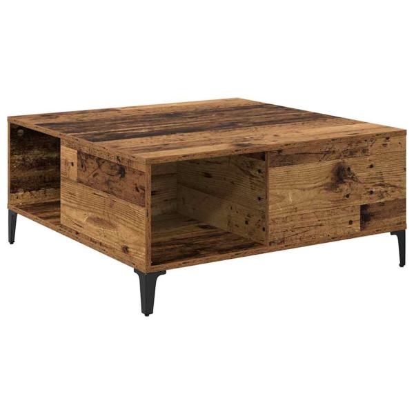 Couchtisch Altholz 80 x 80 x 36,5 cm Holzwerkstoff