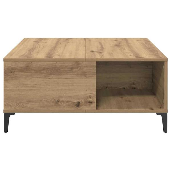 Couchtisch Artisan-Eiche 80 x 80 x 36,5 cm Holzwerkstoff