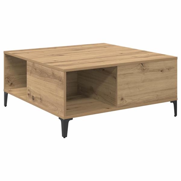 Couchtisch Artisan-Eiche 80 x 80 x 36,5 cm Holzwerkstoff