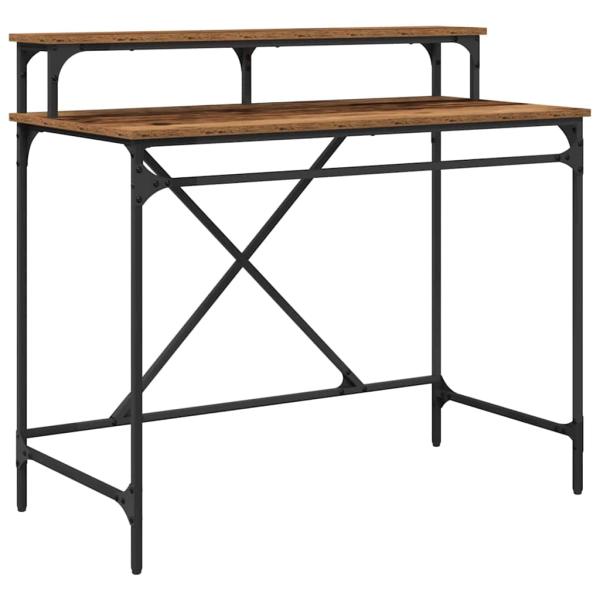 Schreibtisch Altholz 100 x 50 x 90 cm Holzwerkstoff