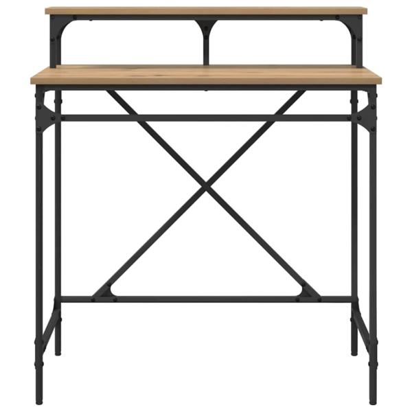 Schreibtisch Artisan-Eiche 80 x 50 x 90 cm Holzwerkstoff