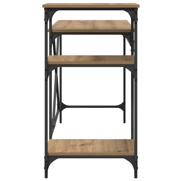 Schreibtisch Artisan-Eiche 135 x 50 x 90 cm Holzwerkstoff