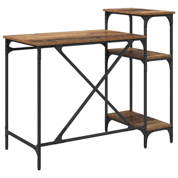 Schreibtisch Altholz 105 x 50 x 90 cm Holzwerkstoff