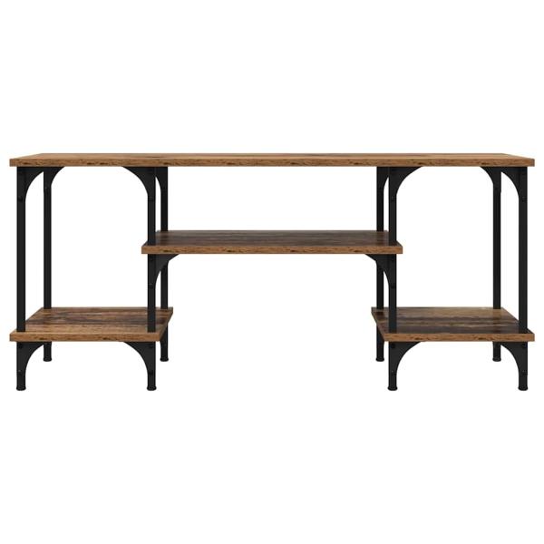 TV-Schränk Altholz 102 x 35 x 45,5 cm Verbundholz und Eisen