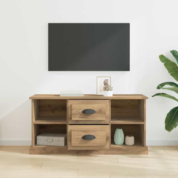 TV-Schränk Artisan-Eiche 99,5 x 35,5 x 48 cm Holzwerkstoff