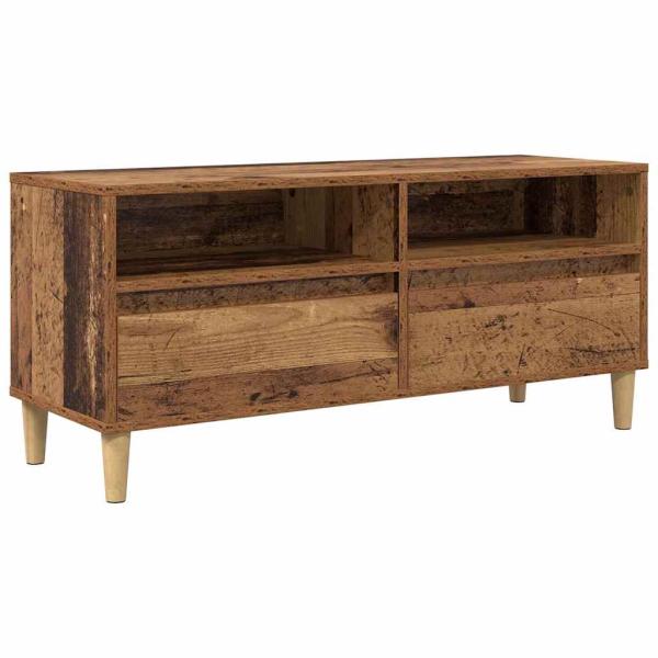 TV-Schränk Altholz 100 x 34,5 x 44,5 cm Holzwerkstoff