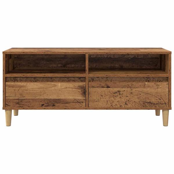 TV-Schränk Altholz 100 x 34,5 x 44,5 cm Holzwerkstoff