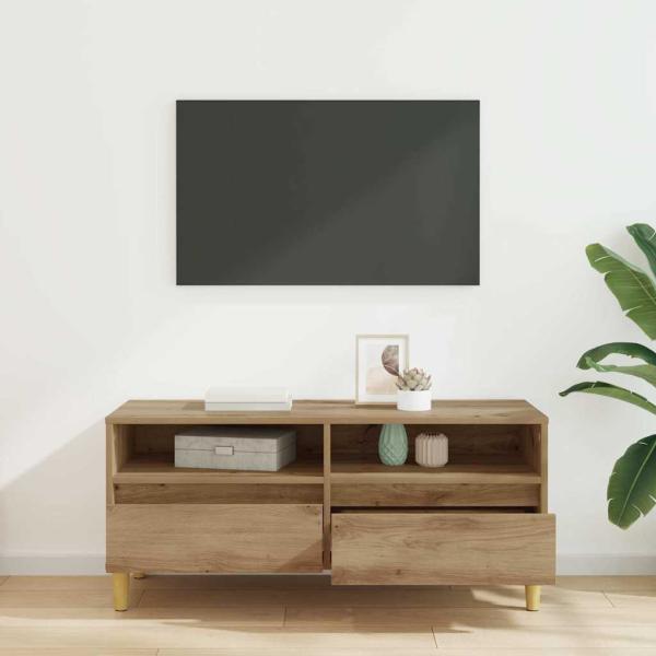 TV-Schränk Artisan-Eiche 100 x 34,5 x 44,5 cm Holzwerkstoff