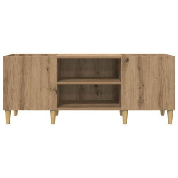 Schallplattenschrank Artisan-Eiche 121 x 38 x 48 cm