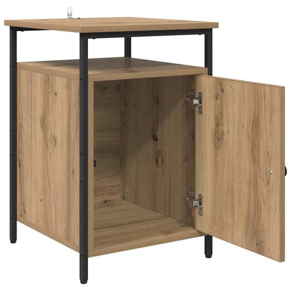 Nachttisch 2 pcs Artisan-Eiche 40 x 42 x 60cm Holzwerkstoff