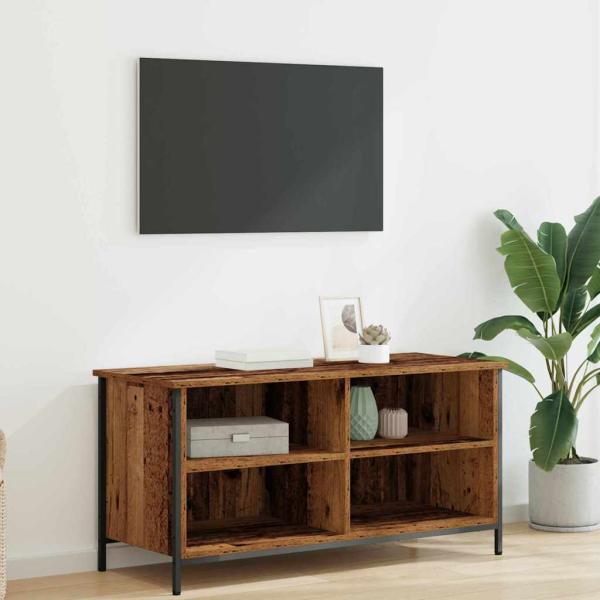 ARDEBO.de - TV-Schränk Altholz 100 x 40 x 50 cm Holzwerkstoff