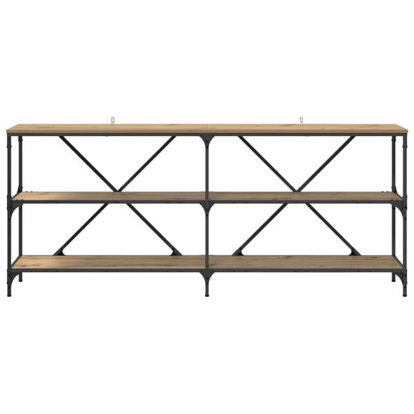 Konsolentisch Artisan-Eiche 180 x 30 x 75 cm Holzwerkstoff