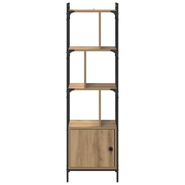 Bücherregal Artisan-Eiche 44,5 x 30 x 154,5 cm Holzwerkstoff