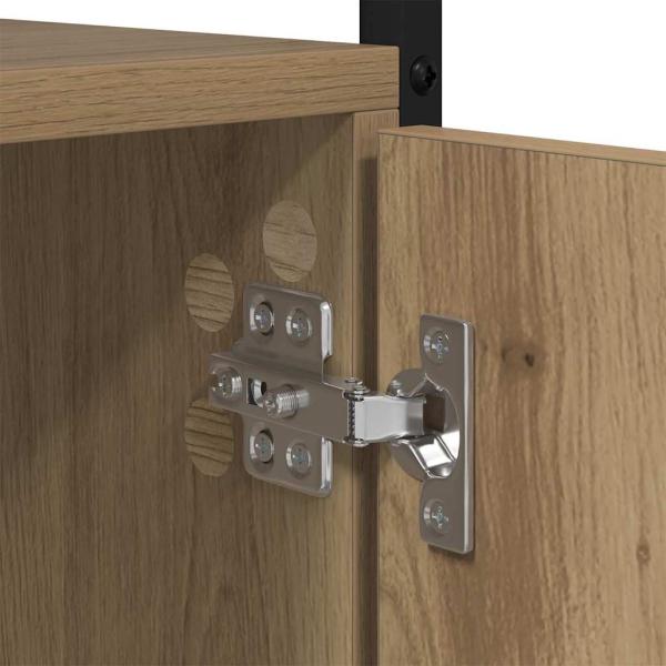 Bücherregal Artisan-Eiche 44,5 x 30 x 154,5 cm Holzwerkstoff