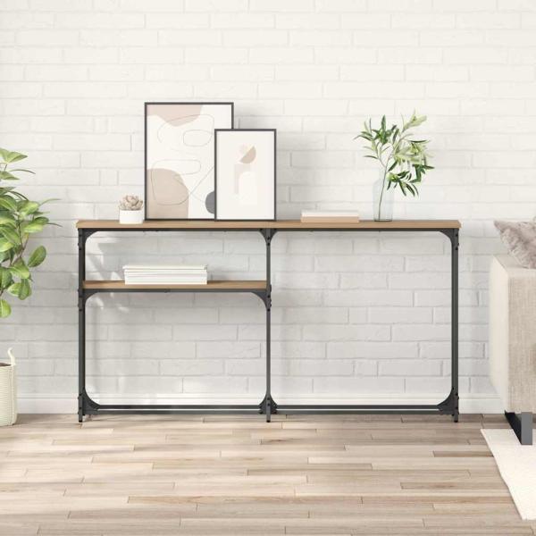 ARDEBO.de - Konsolentisch Artisan-Eiche 145 x 22,5 x 75 cm Holzwerkstoff