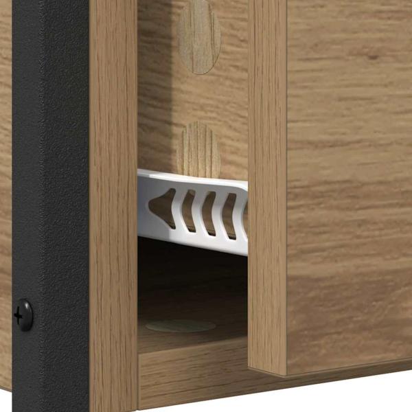 Konsolentisch mit Schubladen Artisan-Eiche 100 x 40 x 75 cm