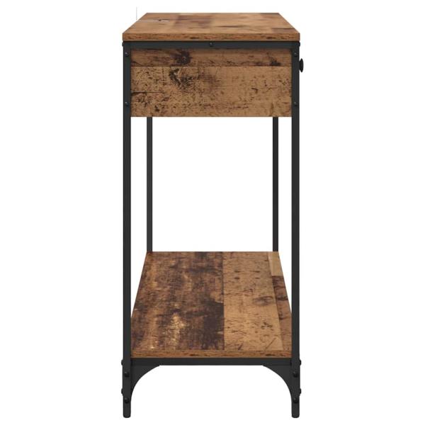 Konsolentisch Altholz 100 x 34,5 x 75 cm Holzwerkstoff