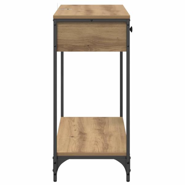 Konsolentisch Artisan-Eiche 75 x 34,5 x 75 cm Holzwerkstoff