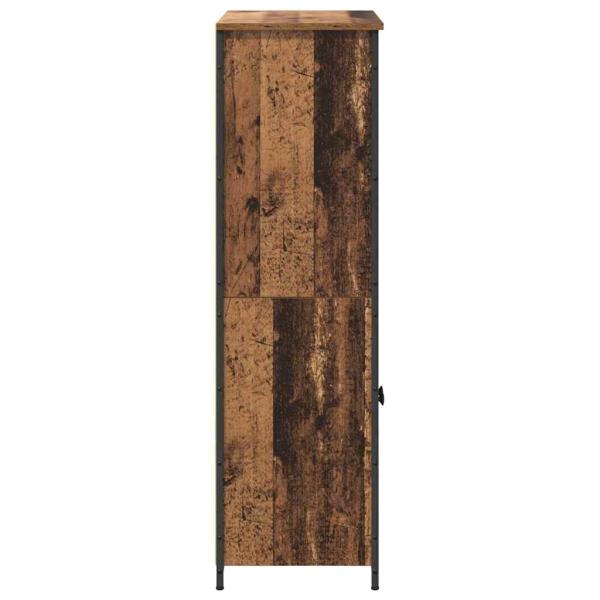 Hochboard Altholz 62 x 36 x 121,5 cm Holzwerkstoff