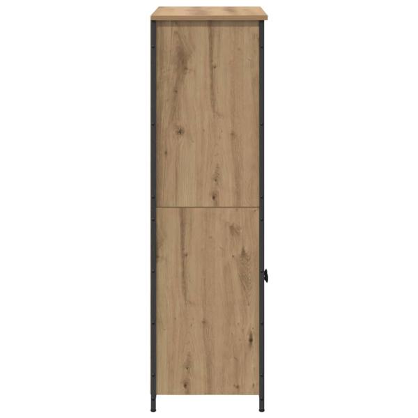 Hochboard Artisan-Eiche 62 x 36 x 121,5 cm Holzwerkstoff