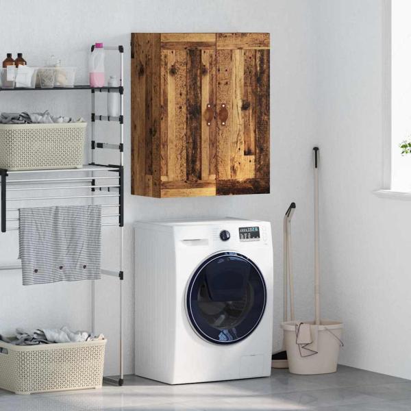 ARDEBO.de - Wandschrank Altholz 69,5 x 34 x 90 cm Holzwerkstoff