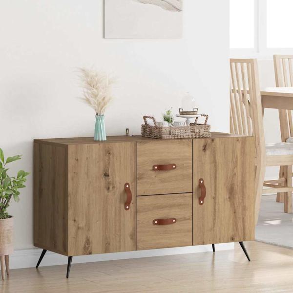 ARDEBO.de - Sideboard Artisan-Eiche 100 x 36 x 60 cm Holzwerkstoff