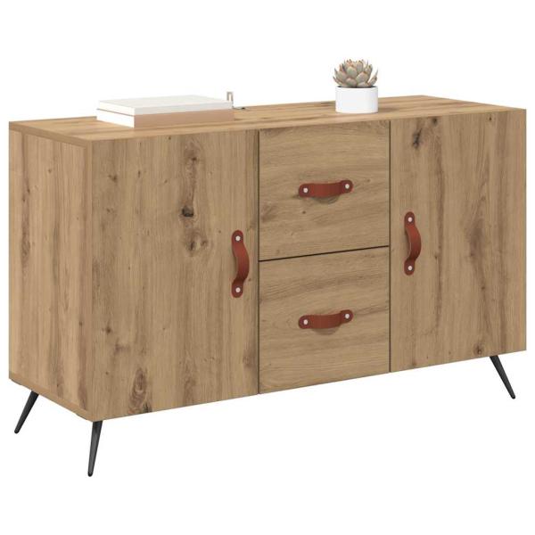 Sideboard Artisan-Eiche 100 x 36 x 60 cm Holzwerkstoff