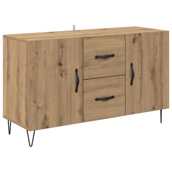 Sideboard Artisan-Eiche 100 x 36 x 60 cm Holzwerkstoff