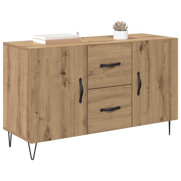 Sideboard Artisan-Eiche 100 x 36 x 60 cm Holzwerkstoff