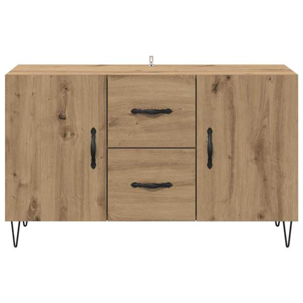 Sideboard Artisan-Eiche 100 x 36 x 60 cm Holzwerkstoff